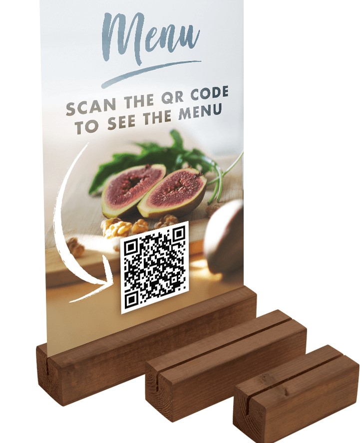 qr code holder